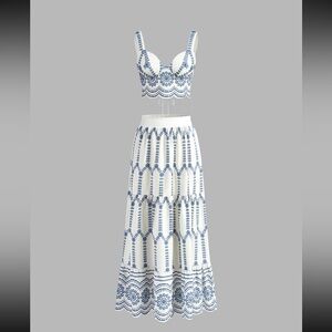 Commense Sexy 2-Piece Skirt Set